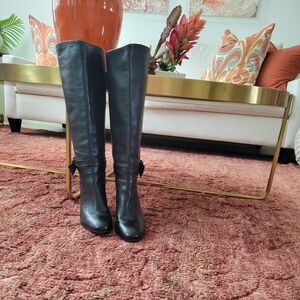 Kate Spade Black Heeled Boots